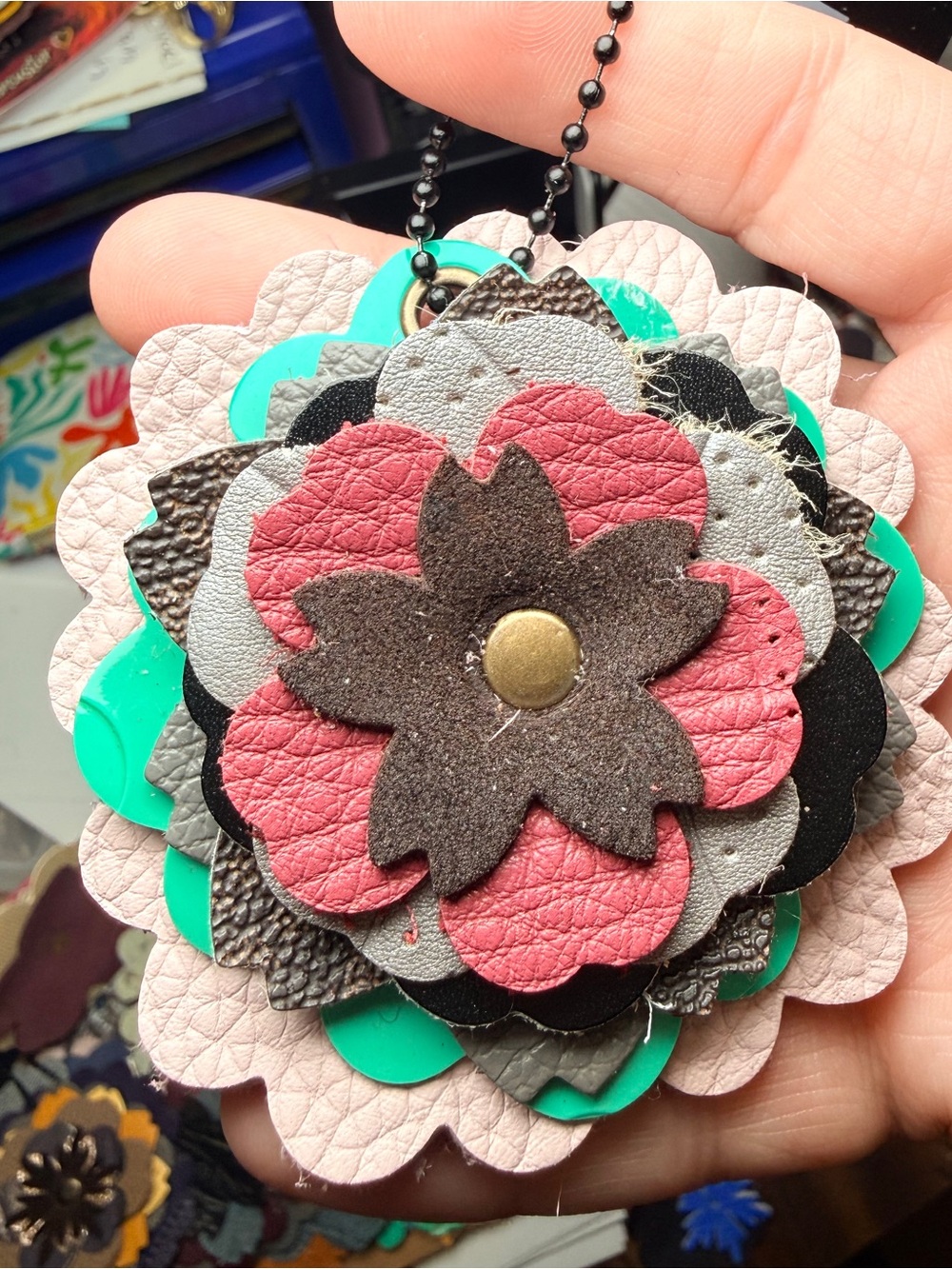 Handmade Floral Charm
